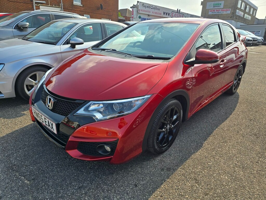Honda Civic 1.6 I-dtec Sport Red #3