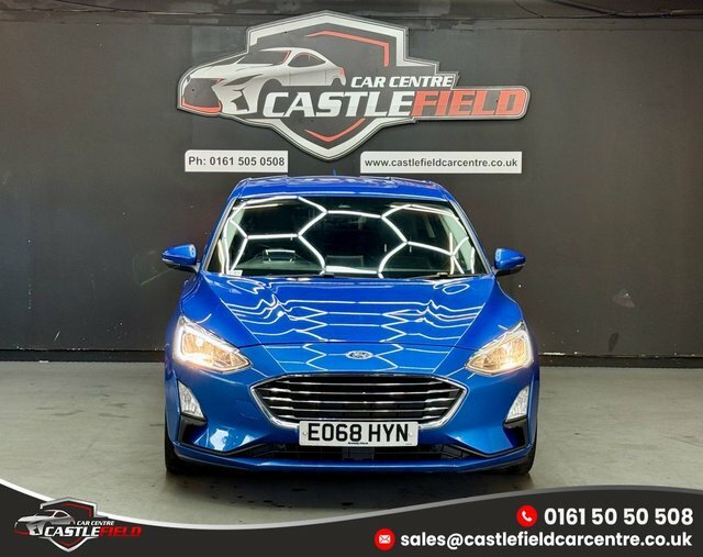 Ford Focus 2018 1.5 Ecoblue Titanium X Hatchback A EO68HYN Blue #2
