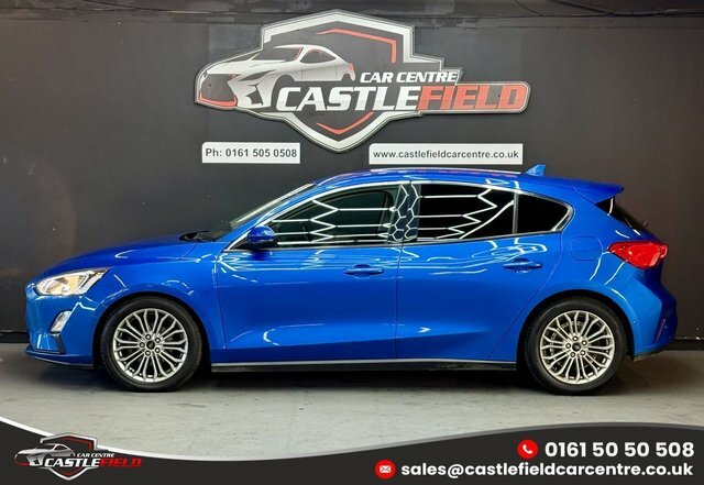 Ford Focus 2018 1.5 Ecoblue Titanium X Hatchback A EO68HYN Blue #5