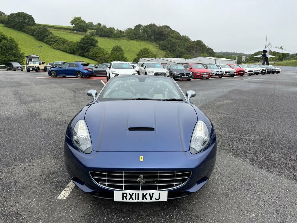 Ferrari California Convertible Blue