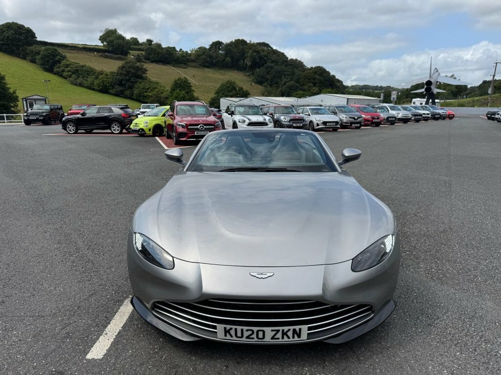 Aston Martin Vantage Convertible Silver