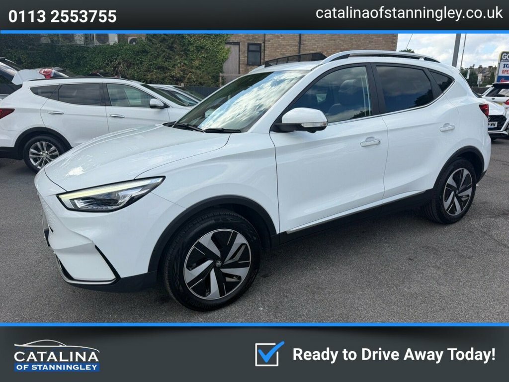 MG ZS Suv LJ23MFL White #3