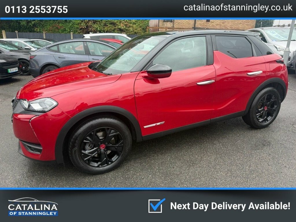 DS DS 3 Crossback Suv Red #3