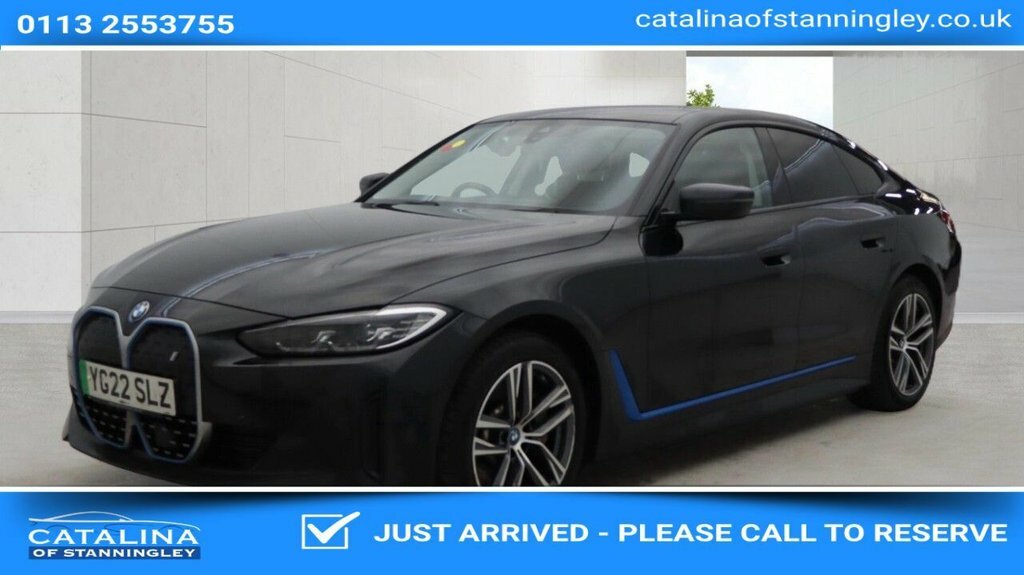 BMW i4 Hatchback Black