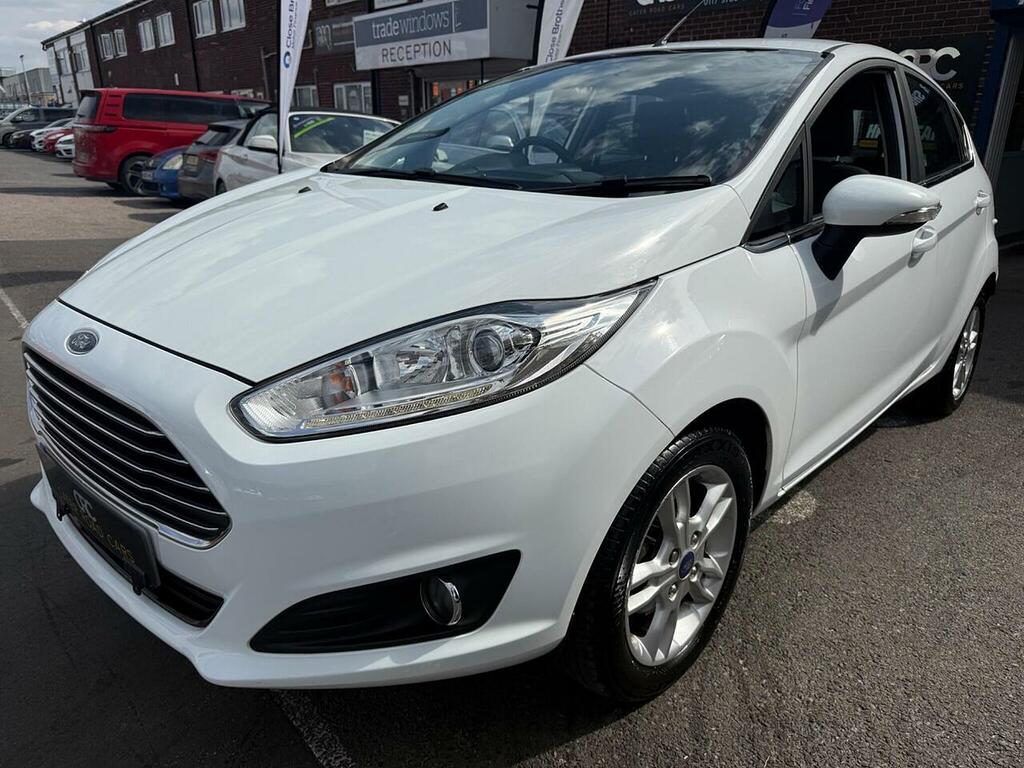 Ford Fiesta 1.0T Ecoboost Zetec Hatchback Eu HN16LDA White #5