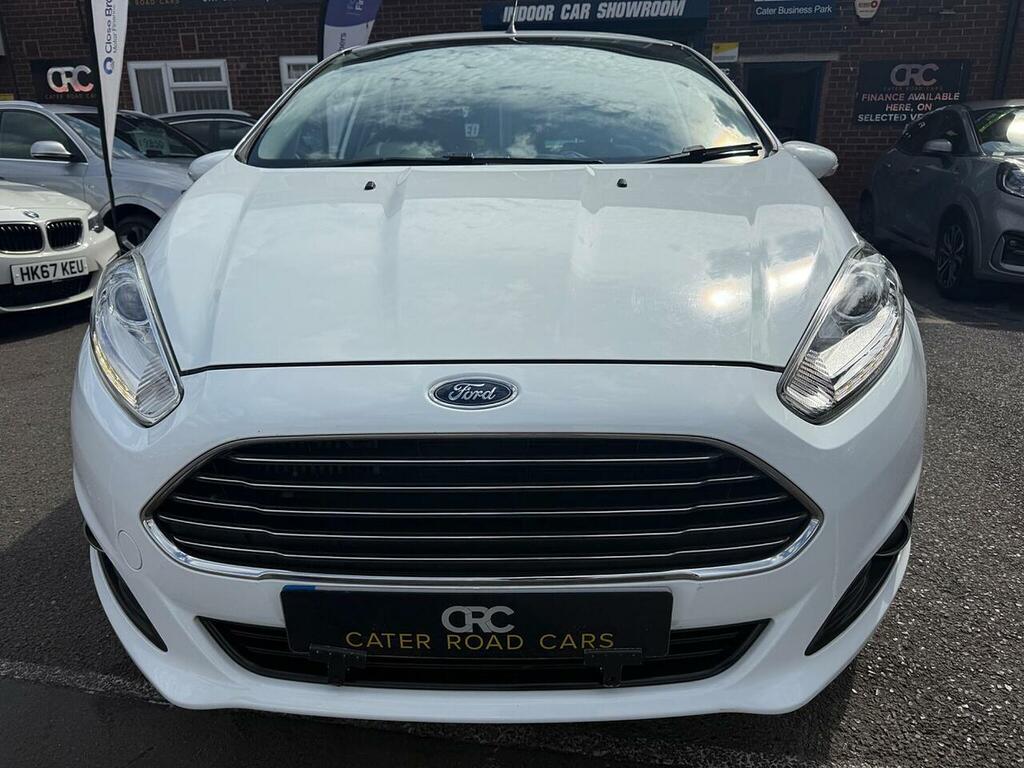 Ford Fiesta 1.0T Ecoboost Zetec Hatchback Eu HN16LDA White #2