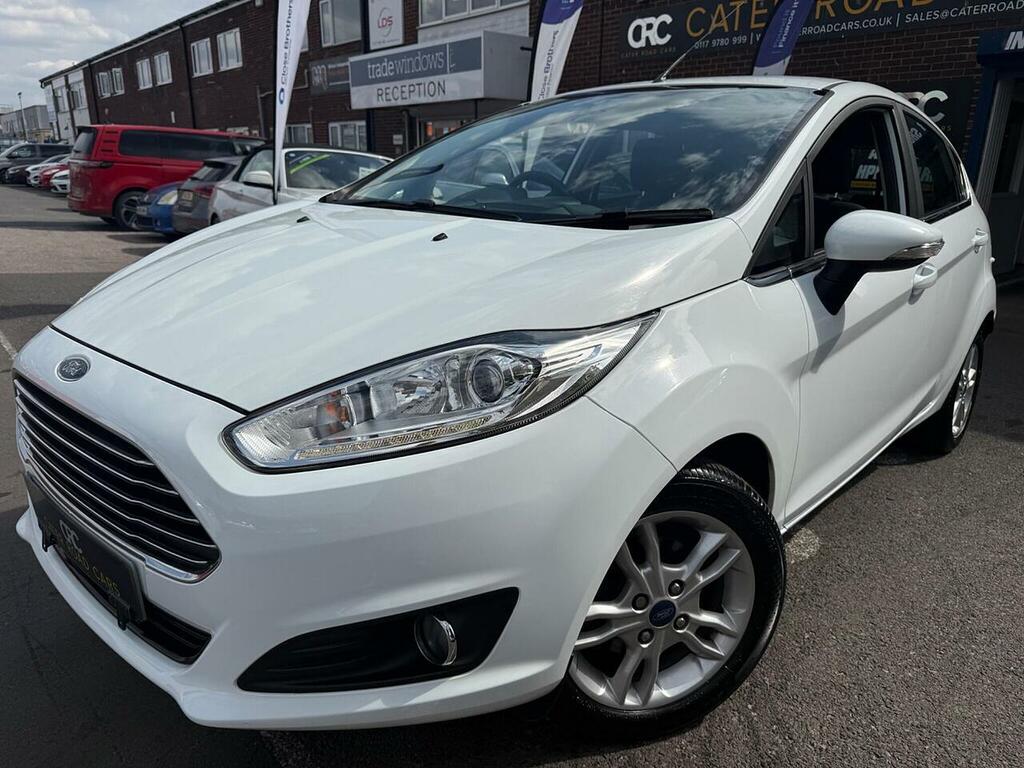 Ford Fiesta 1.0T Ecoboost Zetec Hatchback Eu HN16LDA White #3