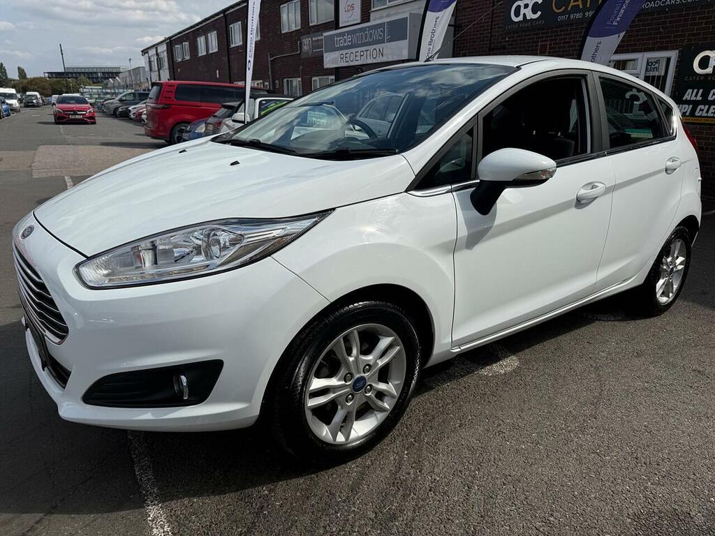 Ford Fiesta 1.0T Ecoboost Zetec Hatchback Eu HN16LDA White #4