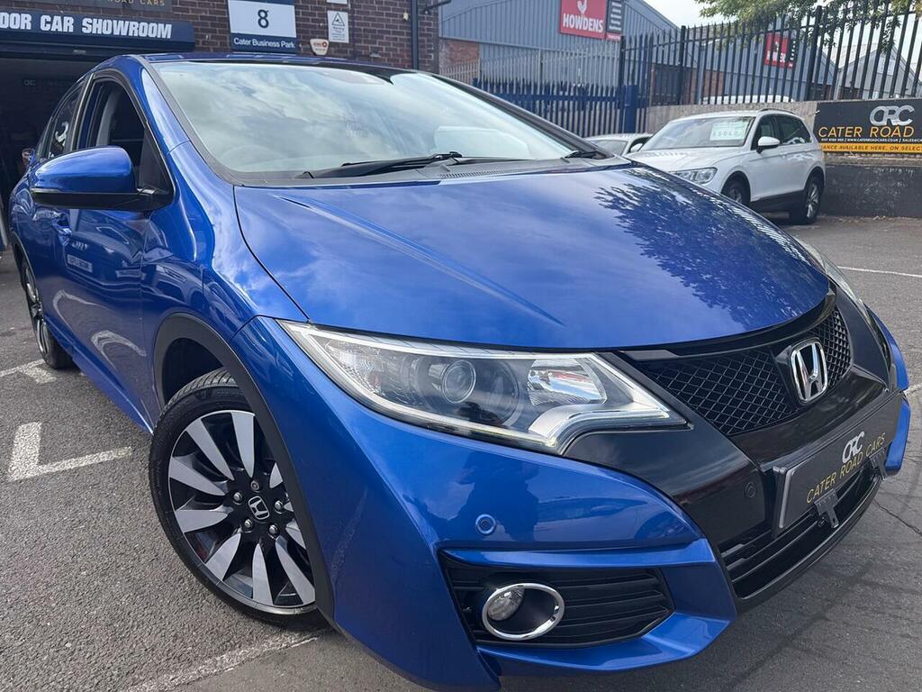 Honda Civic 1.8 I-vtec Se Plus Navi Hatchback Aut Blue