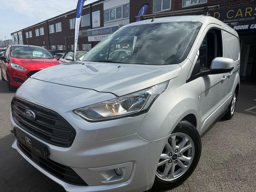 Ford Transit Connect 1.5 200 Ecoblue Limited Panel Van Manua GX69JXE Silver #3