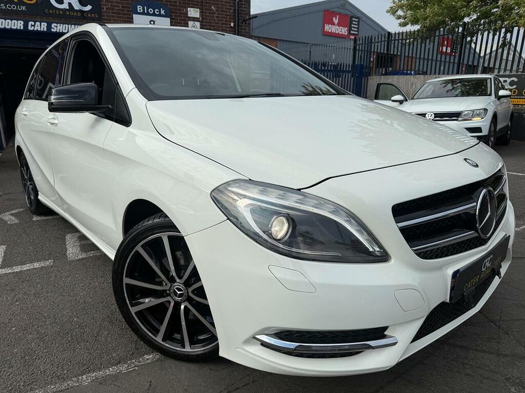 Mercedes-Benz B Class 1.8 B200 Cdi Sport Mpv 7G-dct Euro 5 S White