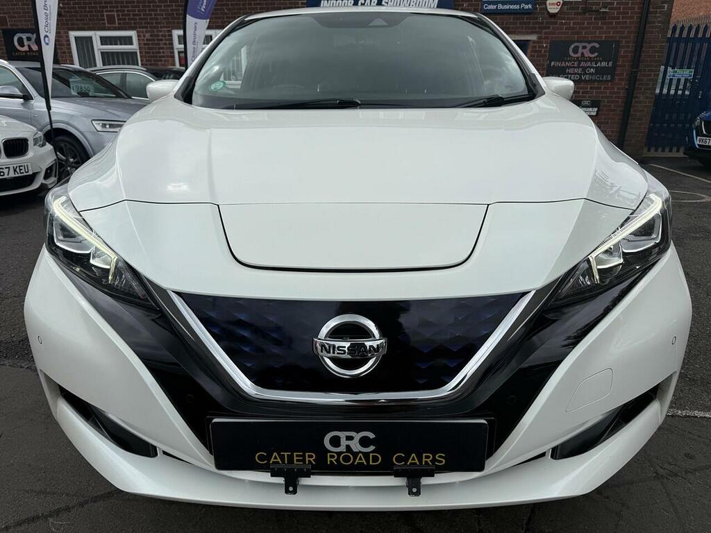 Nissan Leaf 40Kwh Tekna Hatchback 150 Ps WG70TWD White #2