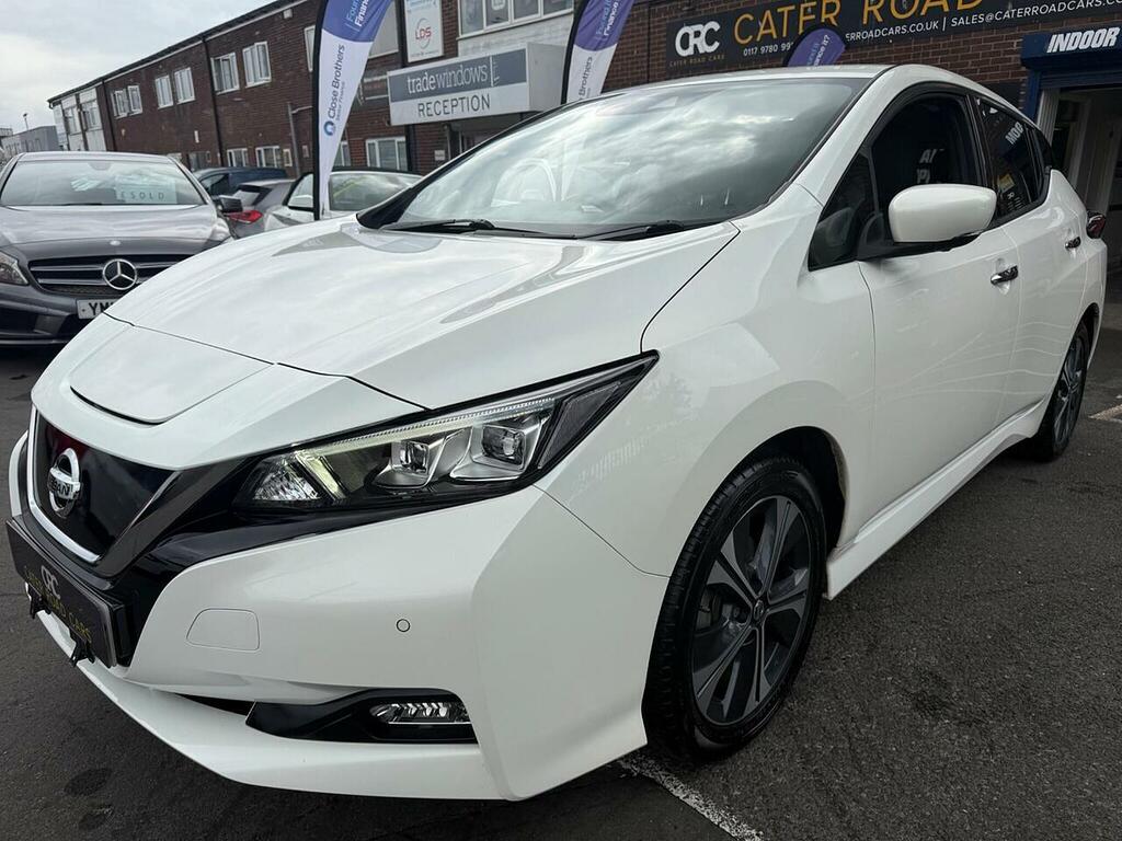 Nissan Leaf 40Kwh Tekna Hatchback 150 Ps WG70TWD White #4