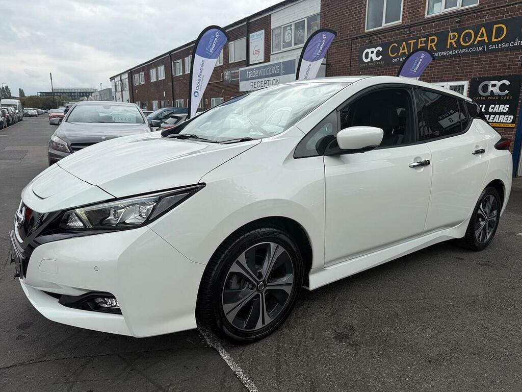 Nissan Leaf 40Kwh Tekna Hatchback 150 Ps WG70TWD White #5
