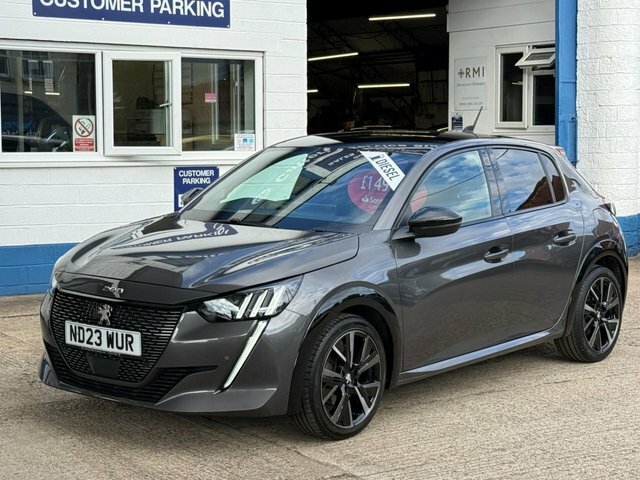 Peugeot 208 Bluehdi Gt Hatchback Grey