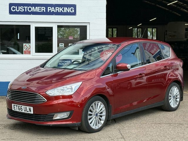 Ford C-Max Tdci Titanium Mpv Red