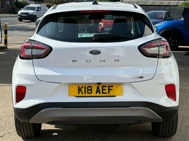 Ford Puma Ecoboost Mhev Titanium Suv K18AEF White #5