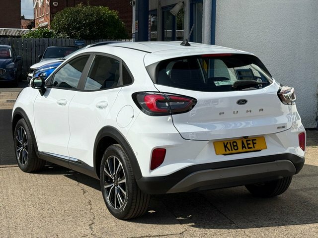 Ford Puma Ecoboost Mhev Titanium Suv K18AEF White #4