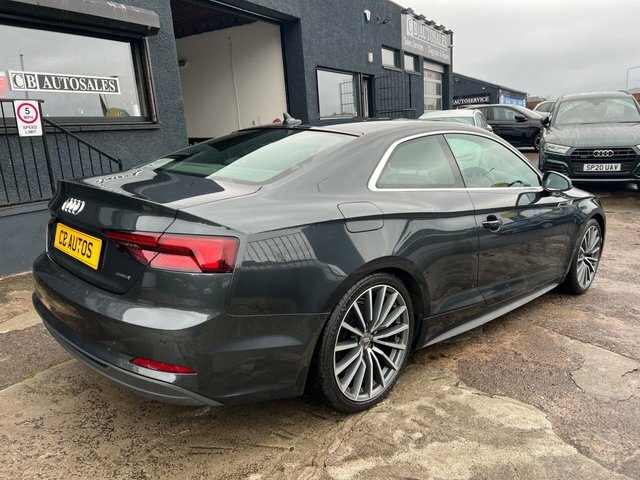 Audi A5 2018 2.0 Tdi S Line Coupe S Tronic Quat Grey #4