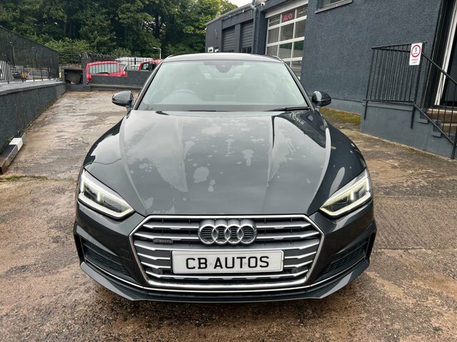 Audi A5 2018 2.0 Tdi S Line Coupe S Tronic Quat Grey #2