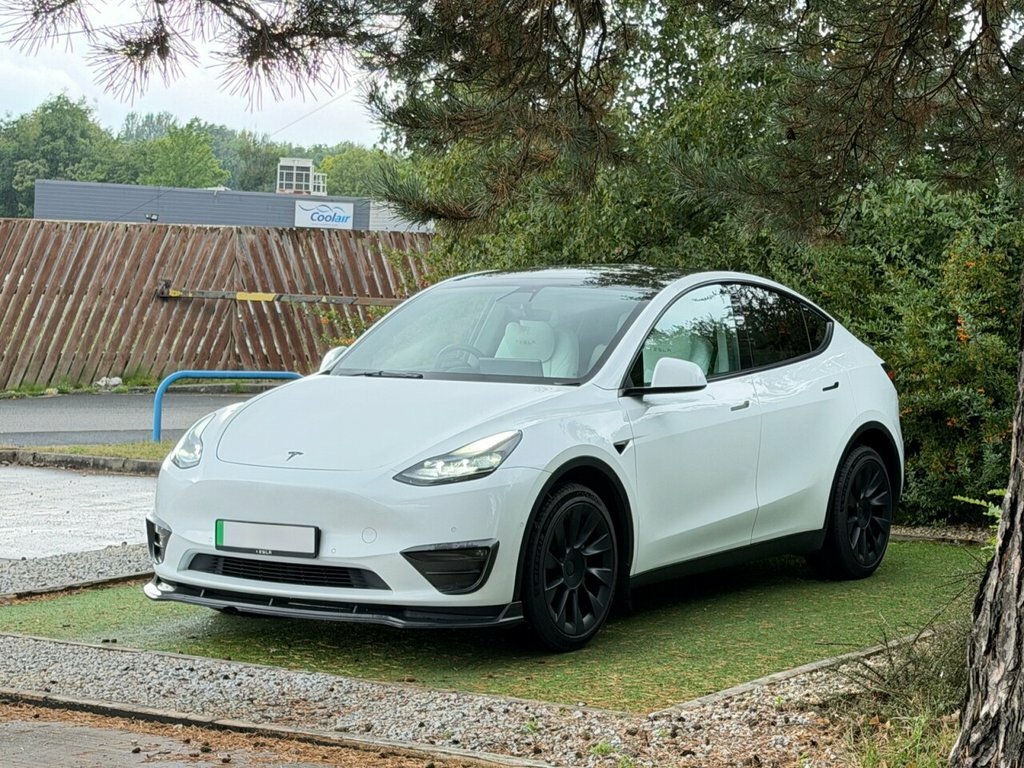 Tesla Model Y Suv White #5