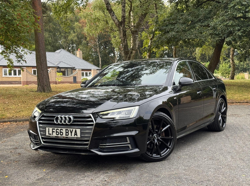 Audi A4 2.0 Tdi Ultra Sport Saloon Euro Black
