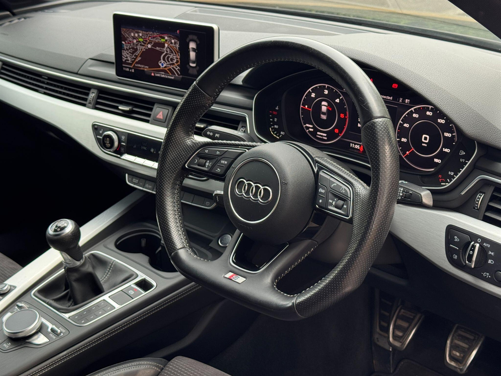 Audi A4 2.0 Tdi Ultra Sport Saloon Euro LF66BYA Black #4