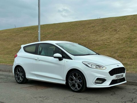 Ford Fiesta 1.0 Fiesta St-line White