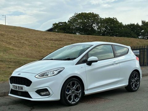 Ford Fiesta 1.0 Fiesta St-line FE18BXM White #2