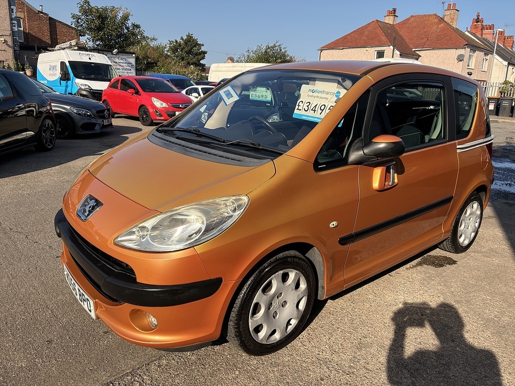 Peugeot 1007 Dolce Orange #3