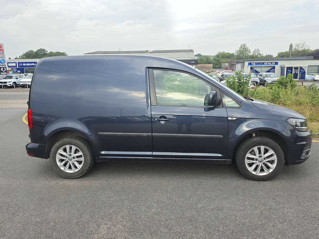 Volkswagen Caddy 2.0 Tdi C20 Bluemotion Tech Highline Swb Euro 6 S YX68XJG Blue #5