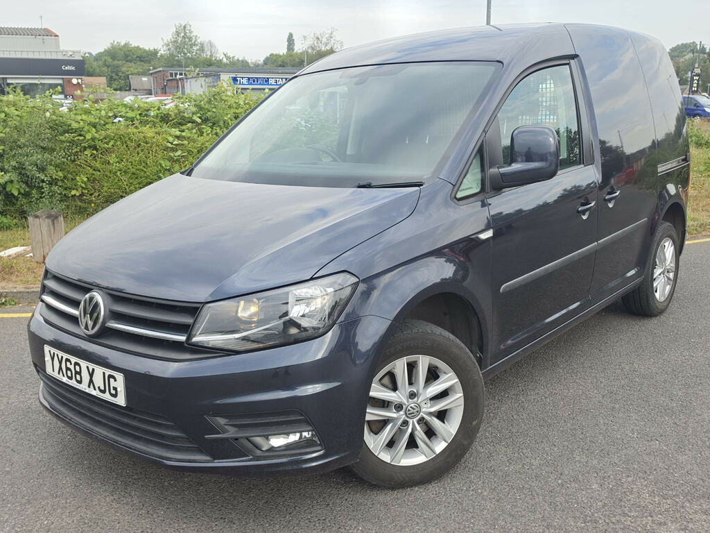 Volkswagen Caddy 2.0 Tdi C20 Bluemotion Tech Highline Swb Euro 6 S YX68XJG Blue #3
