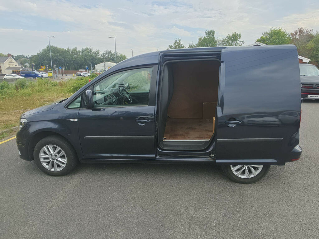 Volkswagen Caddy 2.0 Tdi C20 Bluemotion Tech Highline Swb Euro 6 S YX68XJG Blue #6
