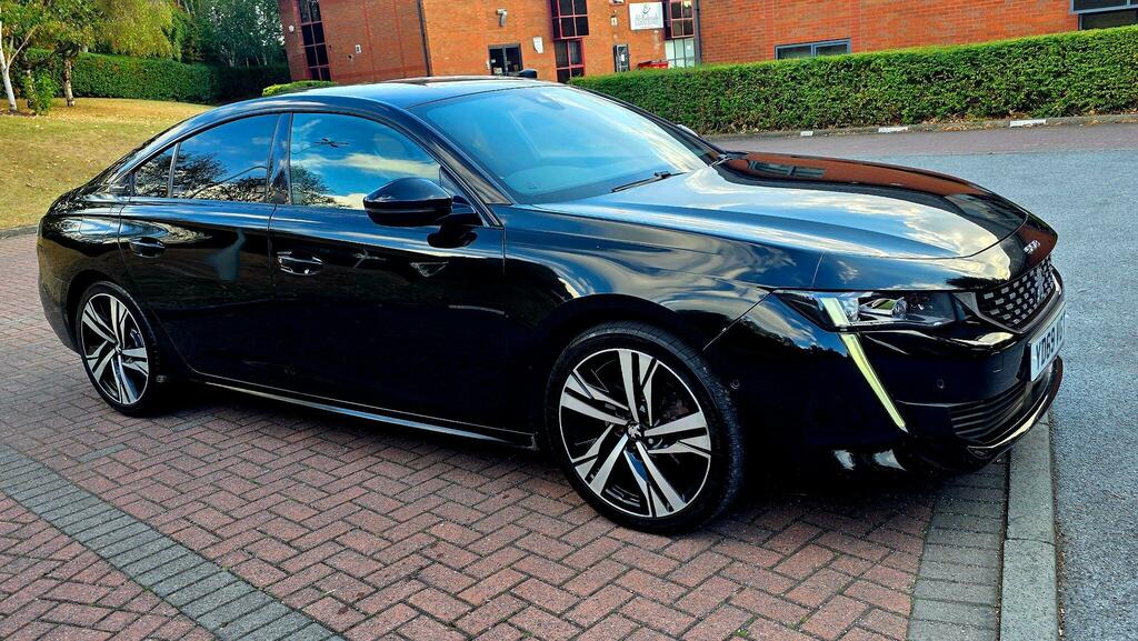 Peugeot 508 1.5 Bluehdi Gt Line Fastback Euro 6 Ss Black #4