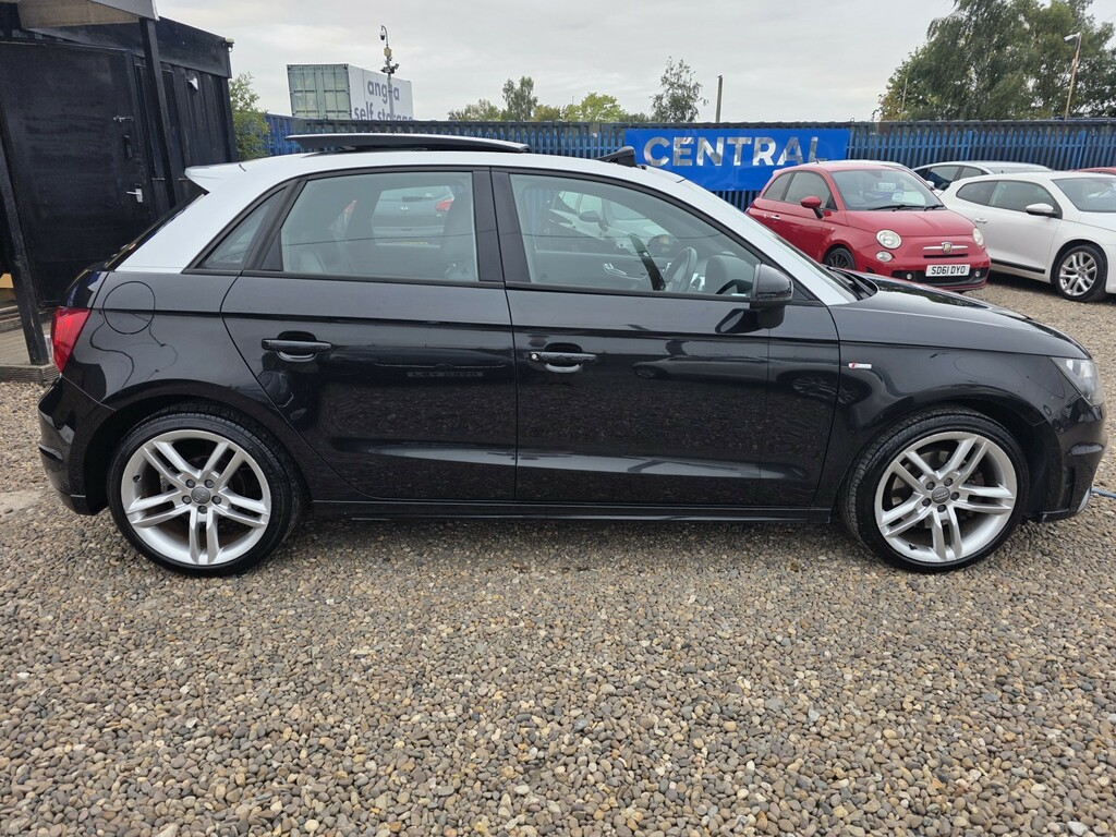 Audi A1 Hatchback 1.6 Tdi S Line 2012 AJ12ZXK Black #5