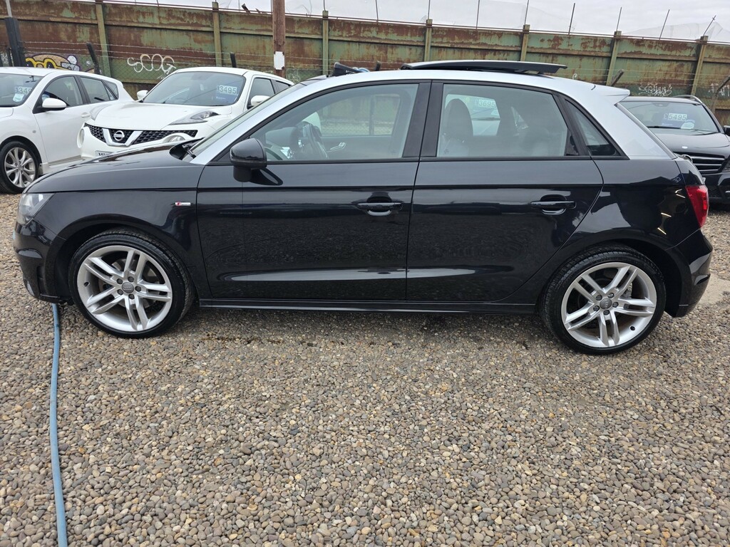 Audi A1 Hatchback 1.6 Tdi S Line 2012 AJ12ZXK Black #4