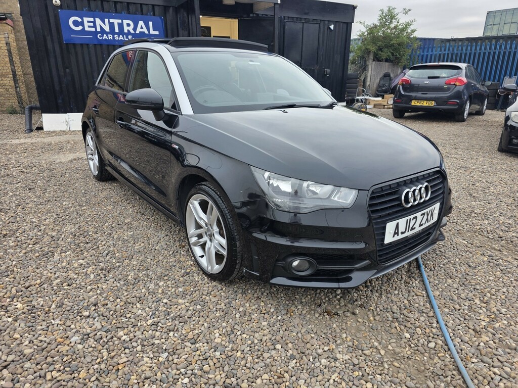 Audi A1 Hatchback 1.6 Tdi S Line 2012 AJ12ZXK Black #3