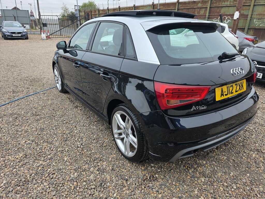 Audi A1 Hatchback 1.6 Tdi S Line 2012 AJ12ZXK Black #6
