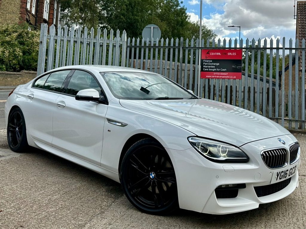 BMW 6 Series Gran Coupe 3.0 640D M Sport Saloon Euro 6 S White
