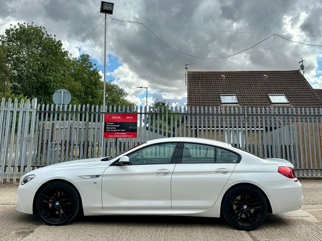 BMW 6 Series Gran Coupe 3.0 640D M Sport Saloon Euro 6 S White #4