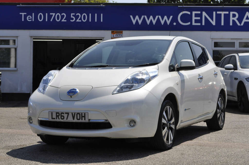 Nissan Leaf Leaf Tekna 30Kwh LR67VOH White #4