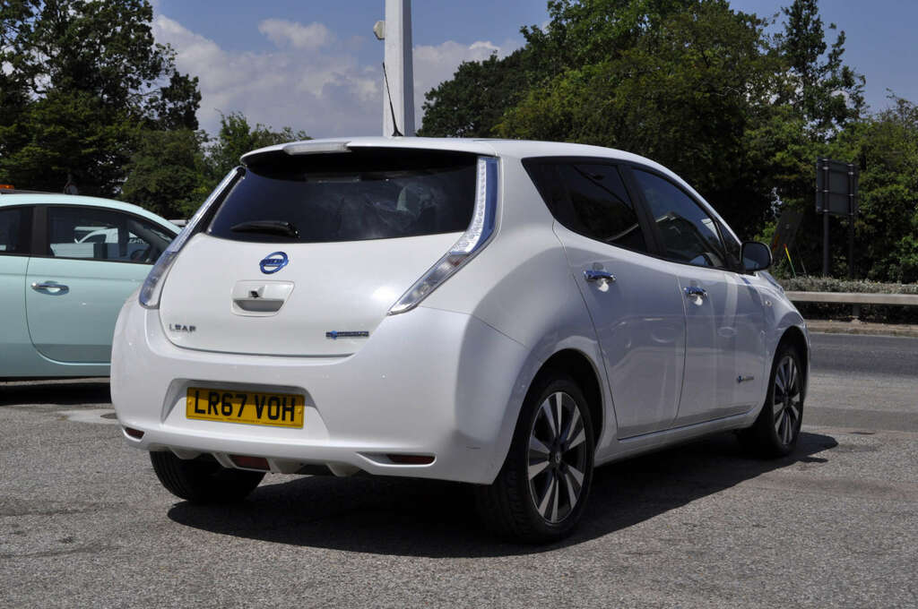 Nissan Leaf Leaf Tekna 30Kwh LR67VOH White #5
