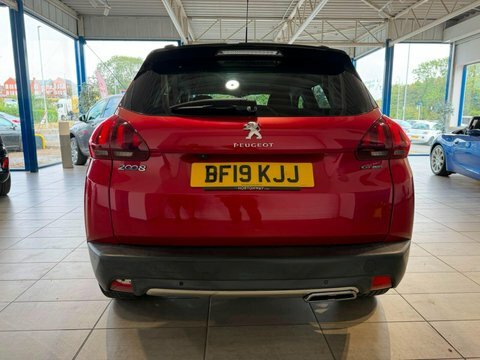Peugeot 2008 1.2 Puretech Gpf BF19KJJ Red #4