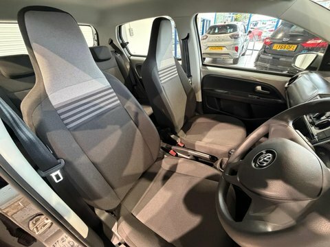 Volkswagen Up Hatchback White #10