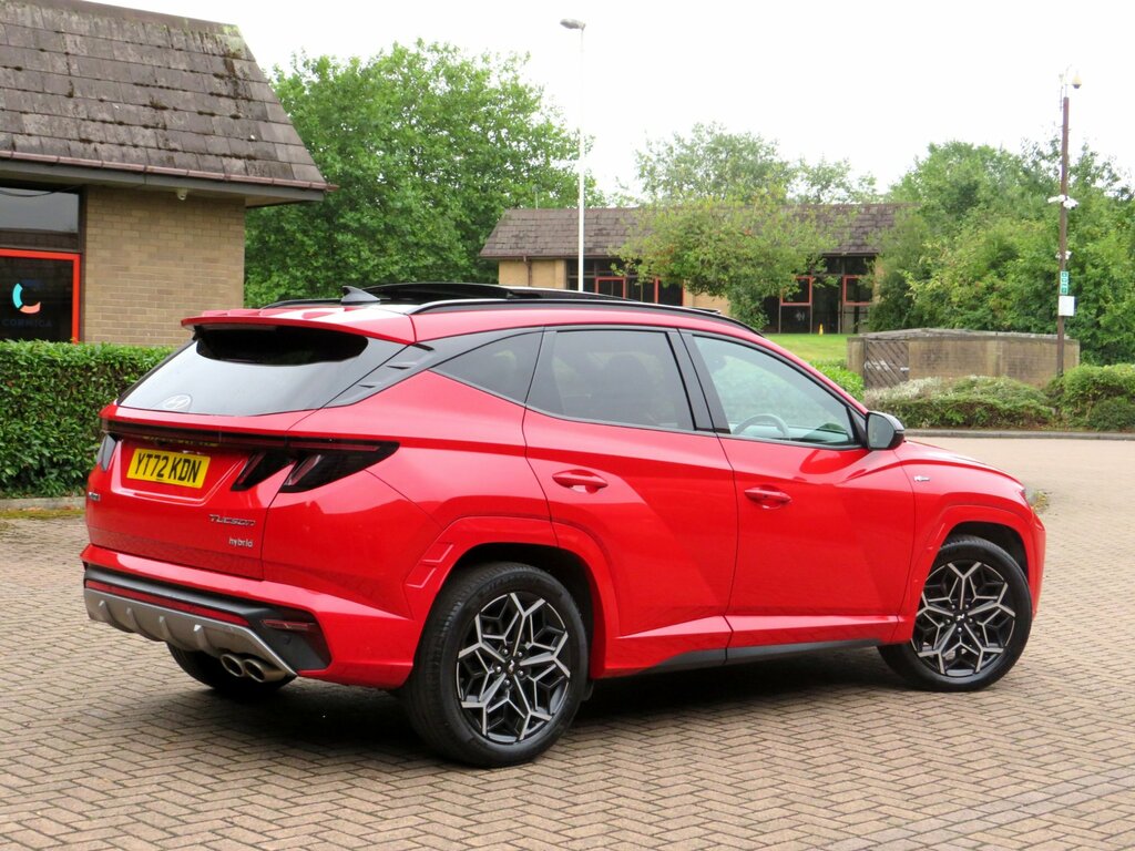 Hyundai Tucson 1.6 H T-gdi N Line S Suv Hybrid Eu Red #3