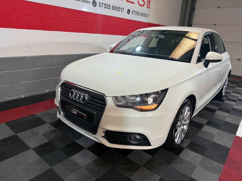 Audi A1 1.6 Tdi Sport Sportback Euro 5 Ss White #5