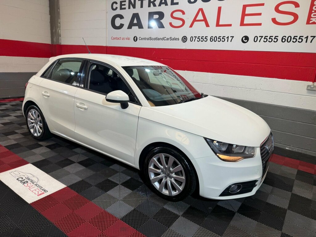 Audi A1 1.6 Tdi Sport Sportback Euro 5 Ss White