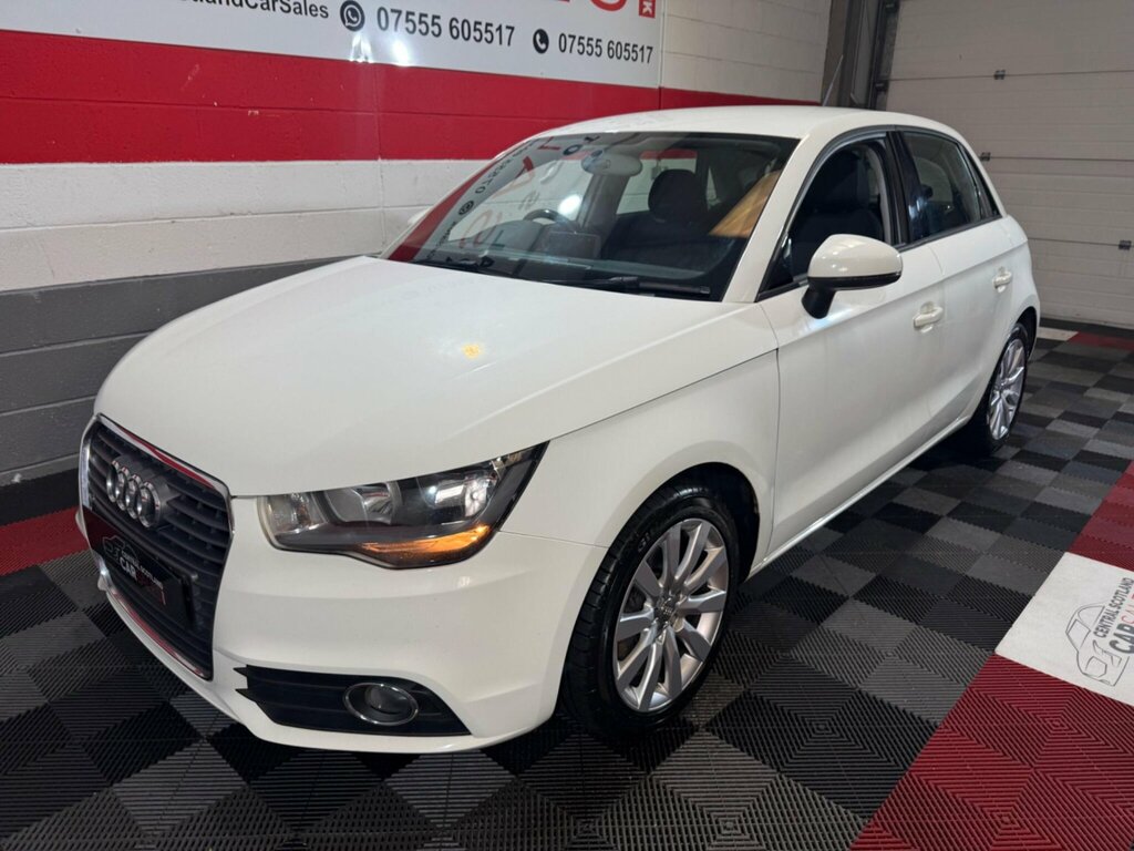 Audi A1 1.6 Tdi Sport Sportback Euro 5 Ss White #6