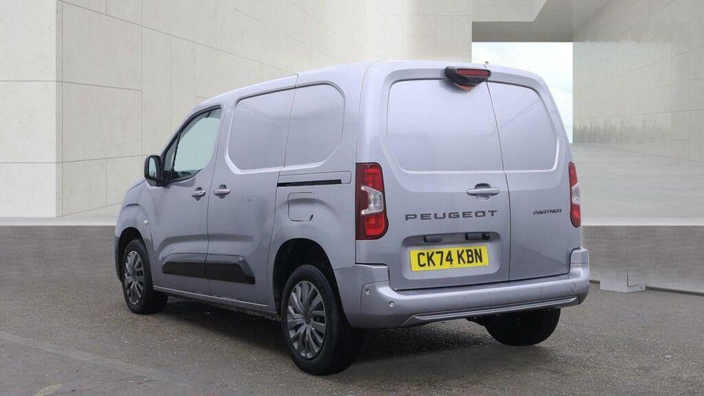 Peugeot Partner 1.5 Bluehdi 1000 Asphalt Standard Panel Van Eat8 S Grey #6