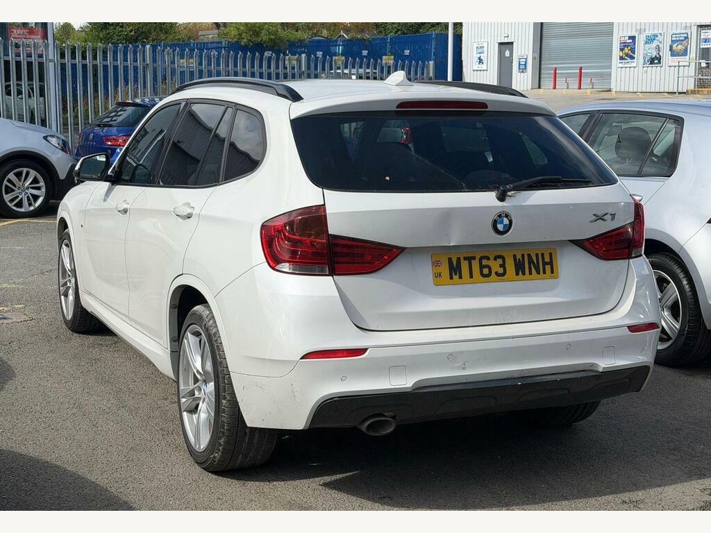 BMW X1 2.0 18D M Sport Suv White #3